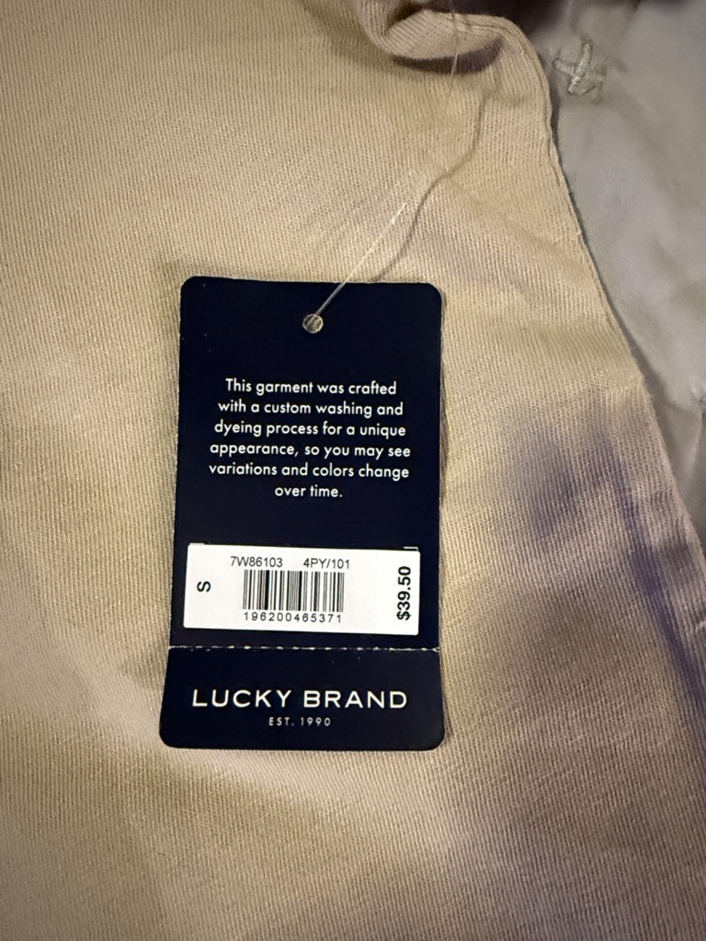 Lucky Brand Beige Floral 'Grow Together' Tee - Picture 3 of 5